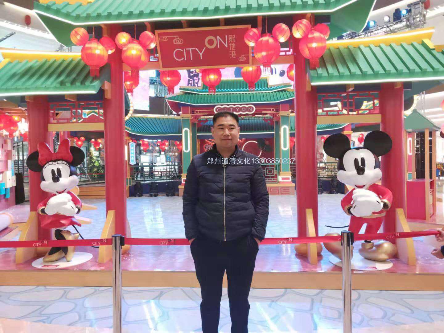郑州商场活动布场——郑州熙地港新年迪士尼活动分享